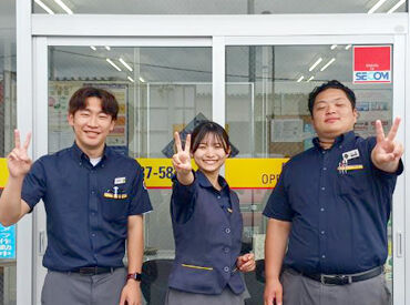 オリックスレンタカー 郡山安積店 普段から笑い声が飛び交う楽しい雰囲気♪
受付や車内清掃など…
同じ作業の繰り返しではないので
飽きることなく働けます★