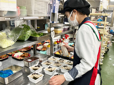 ▼仕事帰りがとっても便利♪
終了後に、スーパーでお買い物をして、
夕飯の買い出しもすぐできちゃうんです♪