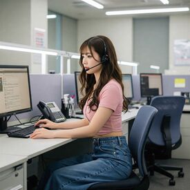 オフィスワーク未経験の方が多数活躍中!
先輩スタッフがしっかりフォローします♪