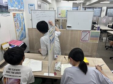 トライプラス　西馬込校 講師は1コマ60分、チューターは時給制◎
無駄な時間がなく、楽しく働けるのも西馬込校ならではです！