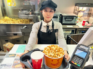 MOVIX日吉津 お客様の"楽しい映画体験"のお手伝い！
大きなスクリーンや音響設備で味わう迫力、ワクワクドキドキは映画館ならでは♪