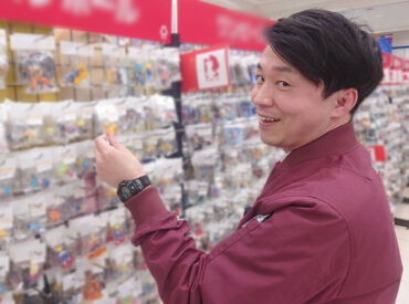 ホビーオフ　立川西砂店　[19420] 買取受付・査定・商品陳列…など
業務は多岐にわたりますが
その分時間が過ぎるのはあっという間!!
充実感もありますよ◎