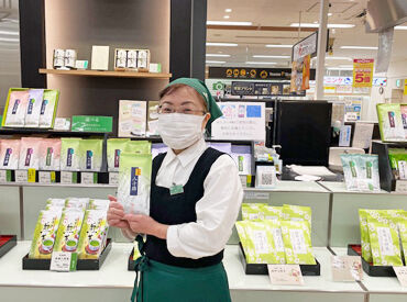 前田園夢彩都店 落ち着いたお茶屋さんで、ゆったり接客＊
無理なく続けられるお仕事です♪