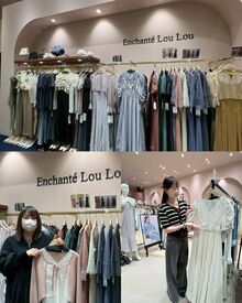週1日～／1日3時間～★
シフトも柔軟◎
新作のお洋服などもいち早く知れるのでワクワクしながら働けます♪