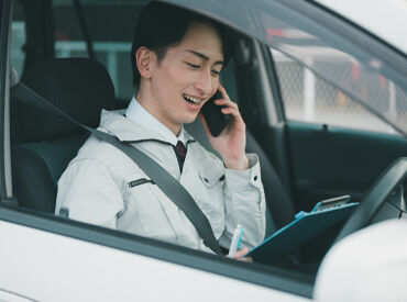 株式会社スカイ・エッヂ (派遣先：株式会社テラコン)【001】 お任せするのは…既存のお客様への提案営業♪
少しずつ仕事を覚えられるので安心！
＜車/バイク通勤OK＞
※写真はイメージ