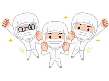 \髪色・髪型自由/
お仕事のために髪を染め直す必要なし!
普段のスタイルで出勤してOK◎
※業務中は帽子を着用いただきます