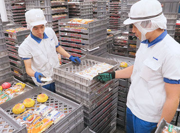 未経験も大歓迎！パン好きにもおすすめ♪
自社製品の社割やできたてパンの無料試食なども◎