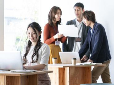 ＼おしゃれな恵比寿のオフィス♪／
通いやすい&ショッピングにも便利！
キレイで明るく働きやすい環境です◎
※イメージ画像