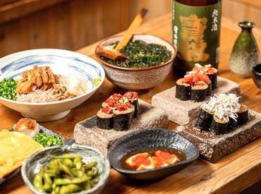 細巻きと蕎麦 あおの ＜面接～入社手続きまでWEB完結OK＞
応募して初回勤務まで最短3営業日★★
スグ働きたい方必見◎