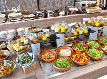 クインテッサホテル福岡天神南 ＜未経験歓迎＞朝食準備スタッフ！ビュッフェ形式で覚えやすいお仕事ばかり！午前のみなので午後はフリー★