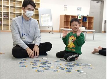 ≪事業の安定化に向けて大募集！≫
Wワークの方や教員志望の学生さん、
子どもと関わりたいという方が活躍中♪