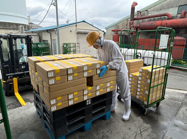 マルス食品株式会社 ◆男性スタッフを中心に活躍中！
◆週5日フルタイムで安定収入◎
◆お休み相談OK！
既存メンバーも遠慮なく伝えてくれています♪