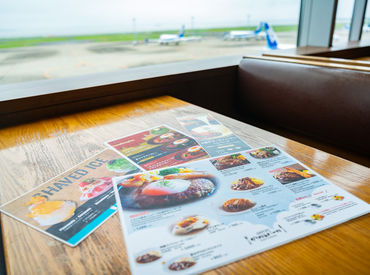 エアポートグリル&バール 未経験大歓迎☆⁺*
できることからでOK◎
一緒に覚えていきましょう♪