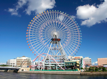 よこはまコスモワールド 子どもから大人まで楽しめる都市型遊園地★
アトラクション以外にもイベント満載！
毎日新しいワクワク×ドキドキに出会えます♪