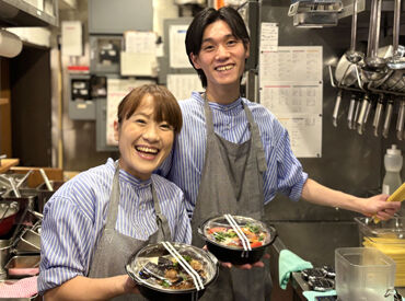 MOM & POP’S SPAGHETTI 赤坂店 ☆★オープニングスタッフ大募集★☆
未経験大歓迎♪
調理や接客の経験がなくてもしっかり研修するので安心です◎