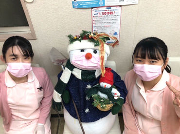 \長く働いている方多数!/
サポート充実で働きやすい!
Wワークや副業もOKです◎