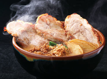 麺場 田所商店 岡山下中野店 絶品ラーメンが従業員価格でお得に食べられる♪
車・バイク・自転車通勤OK！