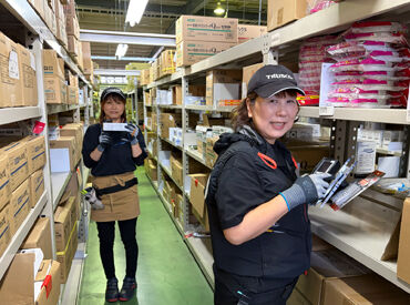 入荷から出荷までの作業工程は全てシステム化★
未経験の方も安心して始められます♪
ミスも起こりにくい仕組みに◎