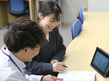 \シフトはアプリに登録◎/
自分の入れる時間をアプリで登録⇒時間割を作成⇒授業を依頼
シフトの相談は気軽にしてくださいね♪