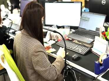 20～40代が主に活躍中♪
