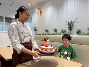 不二家レストラン・洋菓子　秦野河原町店 「一緒に子供たちの笑顔を作りませんか？」
少しでも興味を持っていただけたら嬉しいです☆
スタッフ一同お待ちしております♪