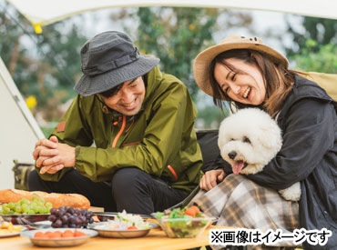 犬の遊び場DOG　FIELD　※2026年1月OPEN キャンプの受付やお掃除など
お仕事はとってもカンタン♪
≪1日4h～OK≫
家事や勉強の息抜きにもピッタリ！
