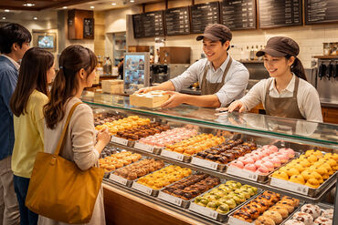 ファッション人材リンク株式会社【FJLSAPPORO】 ｡☆ NEWスタッフ募集 ☆。
人気ドーナツSHOP
・20～30代男女スタッフ活躍
・早い日は14時迄の勤務
・直接雇用への切り替えOK
