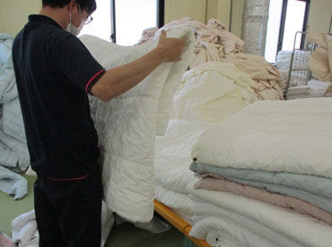 男性スタッフ活躍中!
夕方までなどシフト希望お伺いします◎