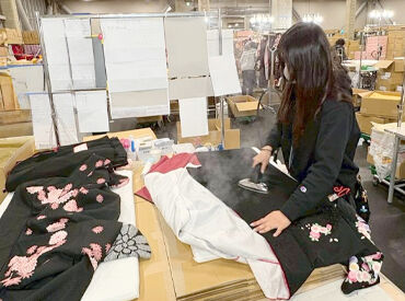株式会社マイム　商品管理センター 通販でおなじみのベルーナグループ◎
アパレルからホテルまで、
さまざまな場面で使える社割も魅力のひとつです★