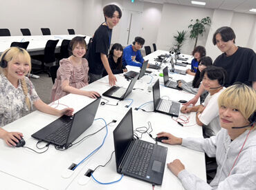 ＼2025年1月に新築された綺麗なオフィス／
アクセス◎綺麗さ◎の環境で働こう♪
「まずは話を聞いてみたい」もOKです！