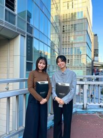 【20~30代スタッフ活躍中☆】
困ったことがあっても相談しやすい♪
安心できる“仲間”だって沢山できますよ