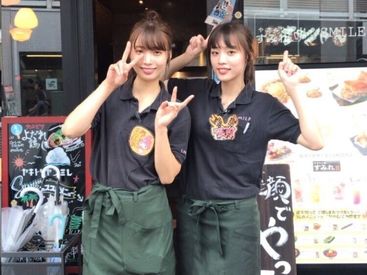 やきとり家すみれ　渋谷宮益坂店 未経験の方大歓迎！分からないことは気軽に何でも聞いてくださいね♪スタッフ一同、新しい仲間をお待ちしてます！