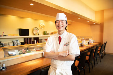 富寿し　和みや　長野駅前店 人柄重視採用中！
未経験から始めた
若手社員も活躍中です★
週休2日制の地域職で働きやすさ◎
長野駅近の好立地で通勤も楽々☆