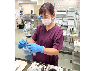 Ace Medics株式会社 【勤務地：日本大学医学部附属板橋病院】 難しい作業はないので、未経験でも安心してスタートできます♪
お休みも相談しやすいのでプライベートも充実★