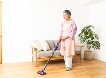 料理・片付け・子守りなど…
いつもの家事と同じ感覚でOK◎
特別な経験やスキルは一切いりません♪