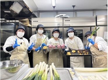 道の駅 おがわまち 地域の魅力が詰まった「食のテーマパーク」を目指しています★
クロストレーニングで色々な部門を経験できます！
