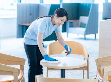 東海美装有限会社（勤務地：四日市市石原町） 家事の延長でできるカンタン清掃♪
未経験スタートの方も大歓迎！
自分のペースで働けます◎
※画像はイメージです