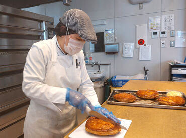 Pasco夢パン工房　野幌店 シフト柔軟＊働き方は相談OK！
家庭の都合など、出来る限り考慮してシフトを組みます◎