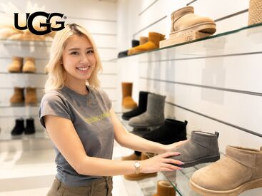 UGG 京都高島屋店 チームワーク抜群◎仲間と協力しながら働けます♪