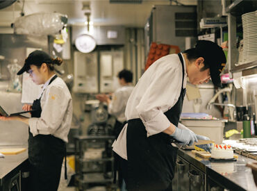 BENJAMIN STEAKHOUSE 東京ガーデンテラス紀尾井町 お店の雰囲気もスタッフ同士の関係も…
居心地がいいから楽しく続けられる♪