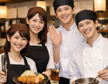 20代～40代の幅広い年代のスタッフが活躍中！