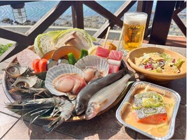 シーサイドホテル加太海月 「バイトで夏気分を味わいたい！」
そんな方にピッタリ★
周りのスタッフがしっかりフォローするので、未経験でも大丈夫◎