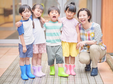 子育てステーション梅丘（一時保育/おでかけひろば） 子育てが落ち着いた主婦(夫)さんや
子どもに関わるお仕事経験がある方、大歓迎♪
※写真はイメージです