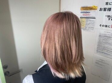 髪型・髪色自由！ピアス・ネイルも自由にOK♪
いつものあなたらしく活躍できます★