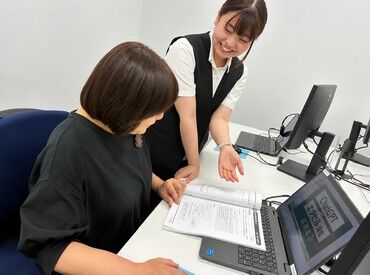 沖縄商工会議所　パソコン教室 ＼20～40代のスタッフばかり／
だから何でも話やすいフランクな環境♪
働きながら、これからの役にたつスキルが学べます◎