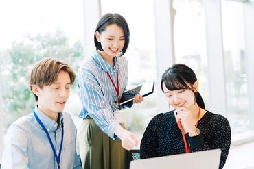《最寄りは赤羽・志茂駅の綺麗なオフィス♪》
5月スタートのお仕事♪
現在集まっているスタッフは20代がメイン！