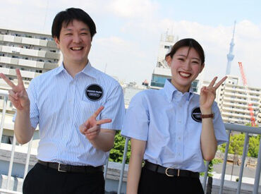 駐車場っぽくない！？涼しい夏服あり♪
さわやかで可愛いと評判です☆