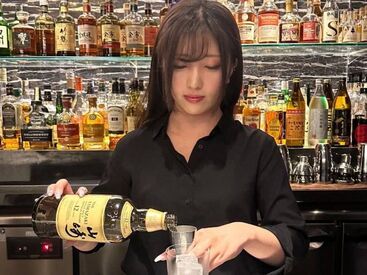 BAR DEEP お酒に詳しくなくても大丈夫！
お仕事をしていく中でどんどん成長していきます◎