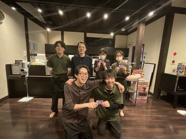 スタッフなら無料で”ととのい放題”♪
温泉・サウナ好きの方必見のレアバイトです！