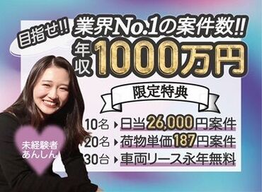 株式会社リトライグループ【001】 休憩は自由に取ってOK＆配送が終わり次第帰宅できる♪
⇒働き方は自分次第です◎
プライベートの時間も充実…★